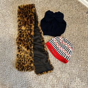 J.crew Anthropologie Scarf Beanie Bundle
